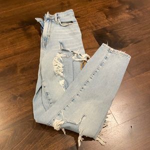 BDG high waisted ripped jeans
